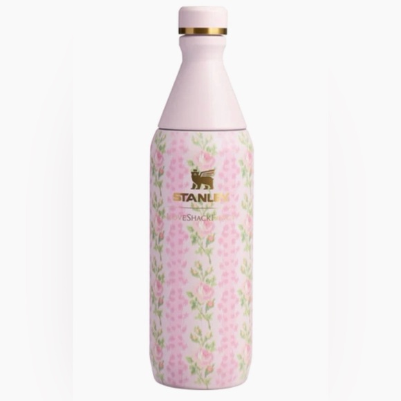 Stanley Accessories - NEW Stanley x LoveShackFancy The All Day Slim Bottle 20 oz. Blooming Heirloom